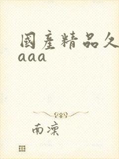 国产精品久久久aaa