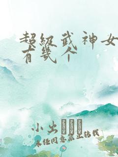 超级武神女主角有几个