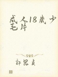 成人18岁少女毛片