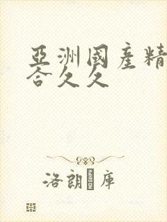 亚洲国产精品综合久久