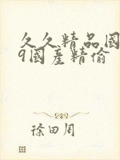 久久精品国产99国产精偷