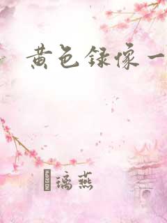 黄色录像一及片