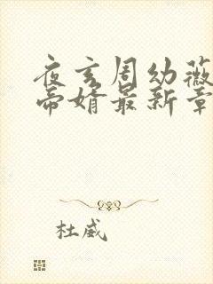 夜玄周幼薇万古帝婿最新章节