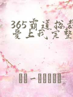 365霸道总裁爱上我完整版