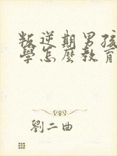 叛逆期男孩子厌学怎么教育