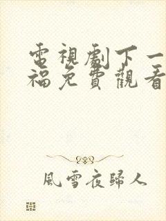 电视剧下一站幸福免费观看全集