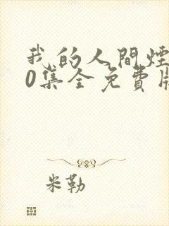 我的人间烟火40集全免费版