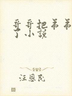 哥哥把弟弟惯坏了小说