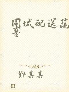 同城配送蔬菜平台