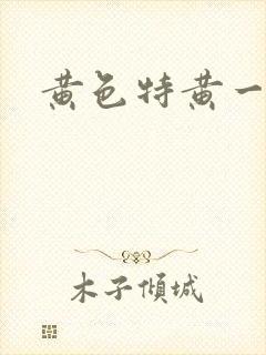 黄色特黄一级片