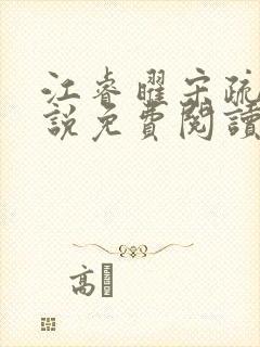 江睿曜宋疏月小说免费阅读最新章节