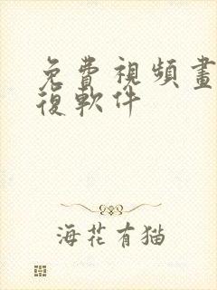 免费视频画质修复软件