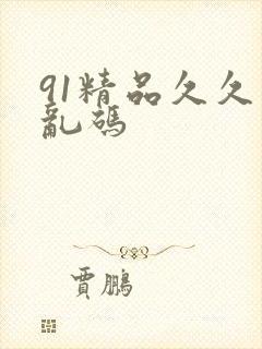 91精品久久久乱码