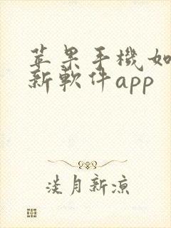 苹果手机如何更新软件app