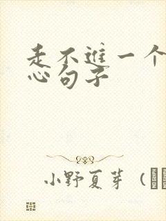 走不进一个人的心句子