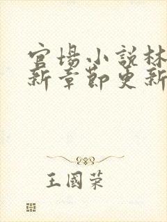 官场小说林一最新章节更新