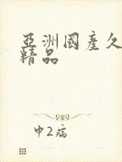 亚洲国产久久久精品