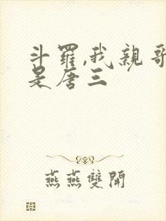 斗罗,我亲哥竟是唐三