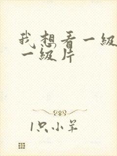 我想看一级黄色一级片