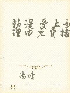 动漫 爱上她的理由免费播放