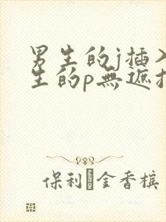 男生的j插入女生的p无遮挡全过程