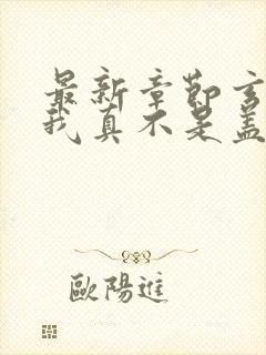 最新章节玄幻:我真不是盖世高人