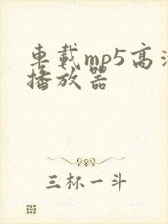 车载mp5高清播放器