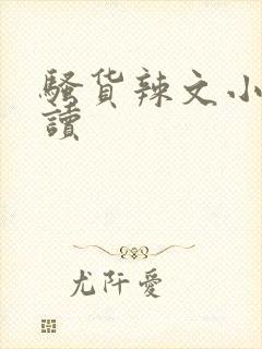 骚货辣文小说阅读