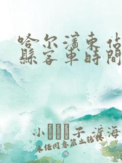 哈尔滨东站到宾县客车时间表