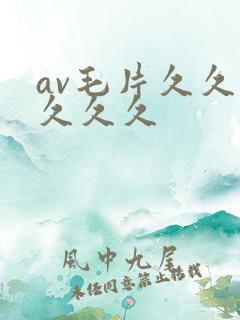 av毛片久久久久久久