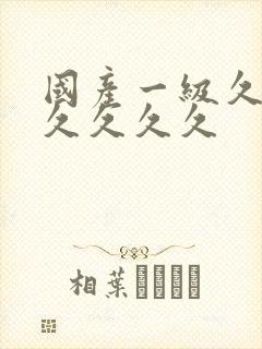 国产一级久久久久久久久