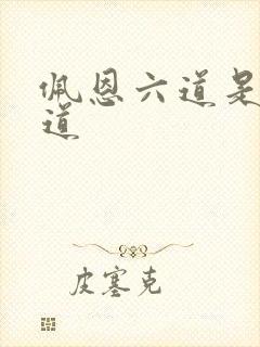 佩恩六道是哪六道