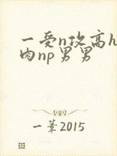 一受n攻高h全肉np男男