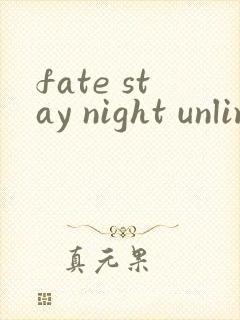 fate stay night unlimited第二季