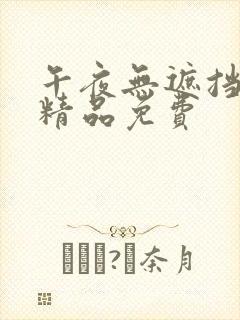 午夜无遮挡亚洲精品免费