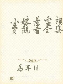 小娘惹电视剧免费观看全集高清