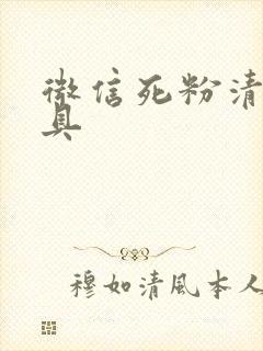 微信死粉清理工具