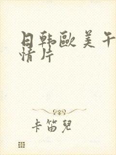 日韩欧美午夜激情片