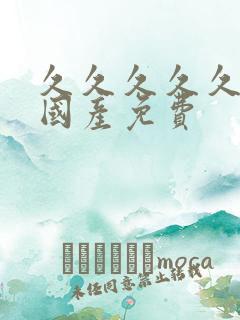 久久久久久精品国产免费