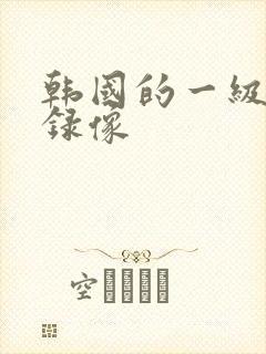 韩国的一级黄色录像