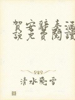 贺安辞秦涵音小说免费阅读最新章节