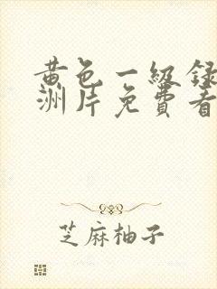 黄色一级录像亚洲片免费看