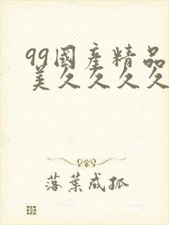 99国产精品欧美久久久久久