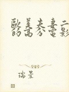 欧美夫妻二人看的高分电影