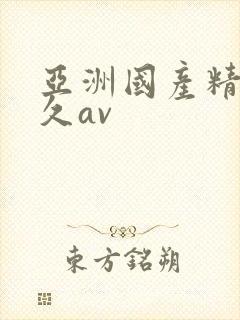 亚洲国产精品久久av