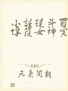 小说从斗罗开始俘获女神完整版