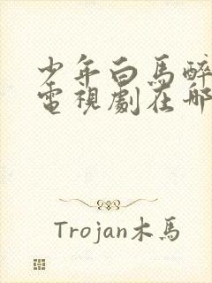 少年白马醉春风电视剧在哪个平台播放