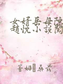 女婿岳母陈超,赵悦小说阅读