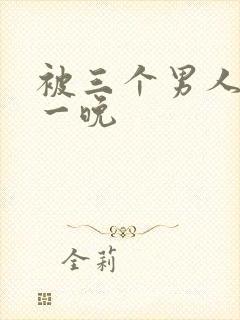 被三个男人操了一晚