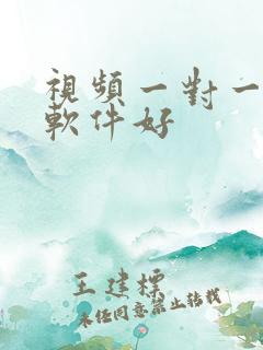 视频一对一聊天软件好